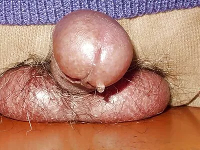 Baltaplaukė kūdikėlis sėdėjo ant ilgo vyriškio penio.